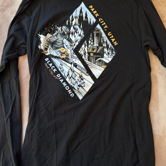 Black Diamond Park City Ski Long Sleeve T Shirt - Picture 4 of 4